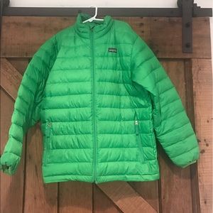 Patagonia Green Puffer Jacket